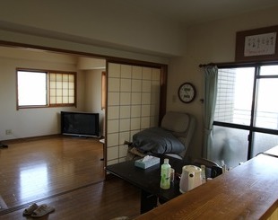 【北九州市 木の家マンションリノベ】 新たに時を刻む家のビフォー画像