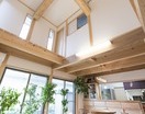 自分たちの山の木で建てた家の画像2