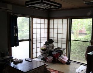 屋根裏部屋がある平屋のビフォー画像