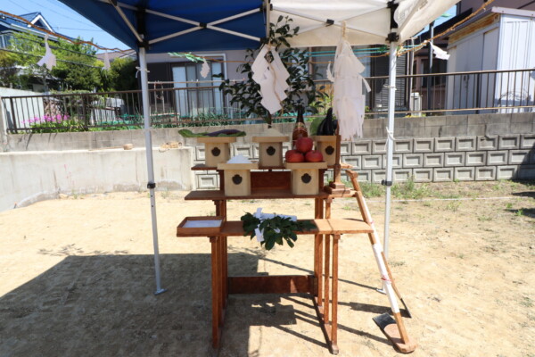 【北九州市 注文住宅】 地鎮祭を執り行いました